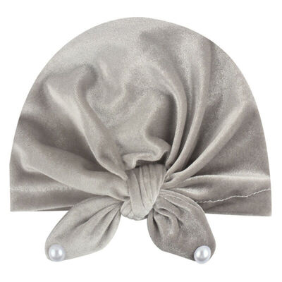 

Newborn Toddler Kids Baby Boys Girls Indian Turban Knot Velvet Beanie Hat Cap