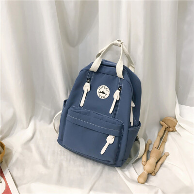 

Insfeng schoolbag female Korean version of senior high school students Chaobai College style simple ancient feeling Travel Shoulde