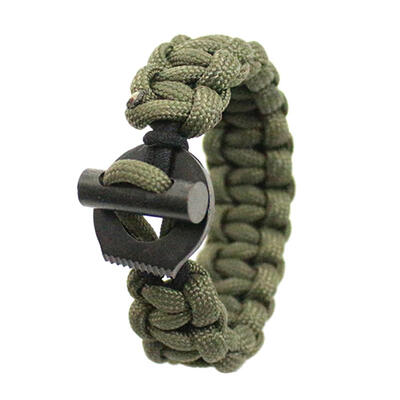 

Outdoor Camping Hiking Paracord Parachute Cord Emergency Survival Bracelet