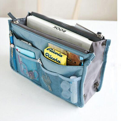 

Women Lady Travel Insert Handbag Organiser Purse Large Liner Comestic Organizer