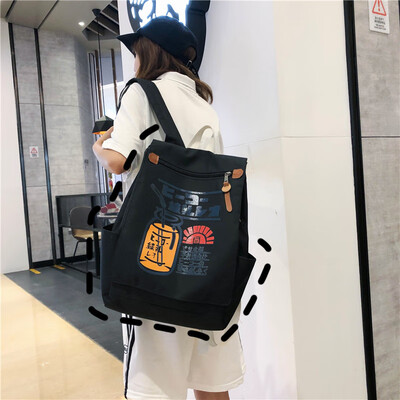 

Wu Li bf wind ancient feeling bag Korean Harajuku ulzzang high school Hyun-a Kim Mori backpack backpack students