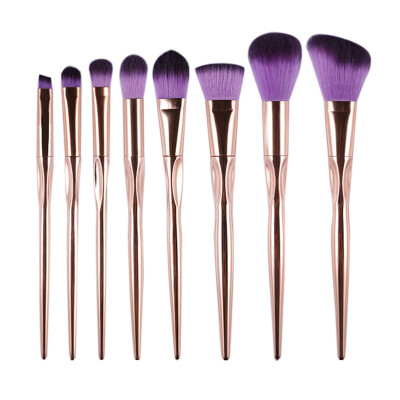 

〖Follure〗8PCS Make Up Foundation Eyebrow Eyeliner Blush Cosmetic Concealer Brushes