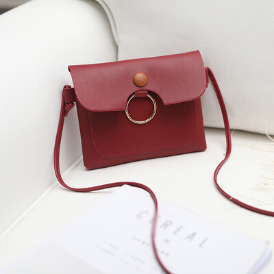 

Tailored Womens Fashion Solid Color Shoulder Bag Fresh Multi-Function Coin Purse