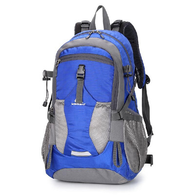 

40L Water Resistant Camping Hiking Backpack Outdoor Sports Bag Trekking Climbing Travel Backpack Bag Fits 14 Inch Laptop for Men W
