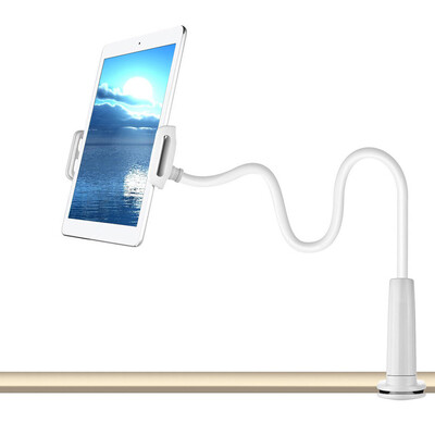

360 Gooseneck Table Bed Clamp Stand Holder Mount For iPad Tablet Flexible Arm UK