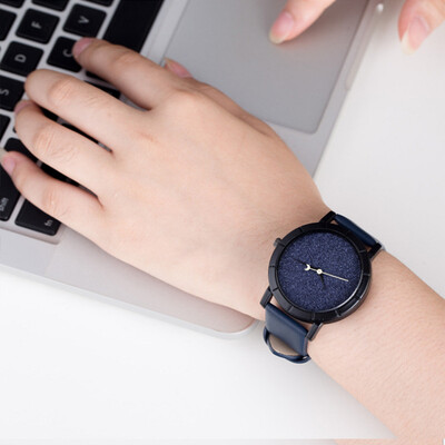 

Explosion models colorful mens sports watches without logo large sky stars empty watch