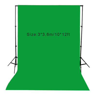 

3 36m 10 12ft Photography Screen Backdrop Muslin Cotton Video Photo Lighting Studio Background Green