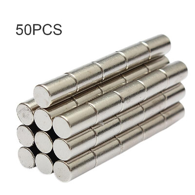 

50Pcs Mini Size 6x10mm N52 Rare Earth Neodymium Magnety Strong-magnetic for Whiteboard Refrigerator DIY Crafts Science&Office