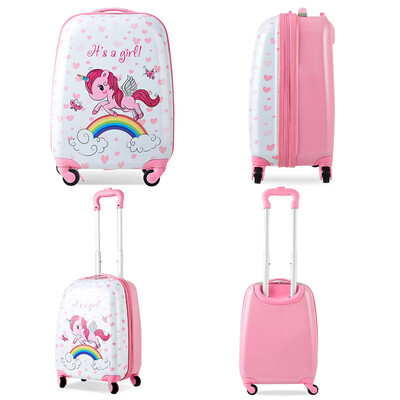 

12" Backpack&16" Rolling Suitcase Kids Luggage Set