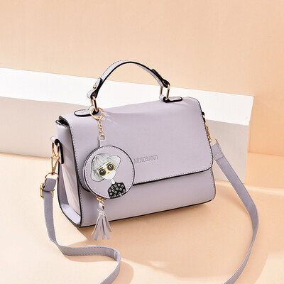 

2019 summer new wave shoulder diagonal small bag Korean fashion handbags Messenger small square bag