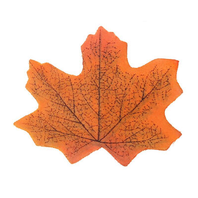 

100pcsBag Fake Silk Maple Leaves Home Wedding Party Decor Scrapbook Craft