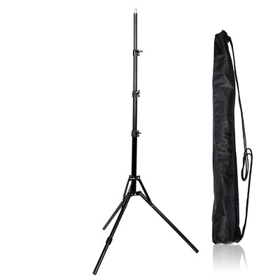 

Professional Photo Photography 2m Light Stand Reflexed Light Stand Black