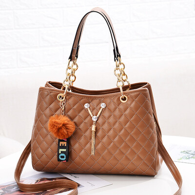 

2019 summer new PU leather fashion trendy handbag elegant shoulder diagonal bag casual handbag