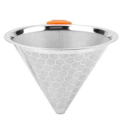 

Greensen American Stainless Steel Coffee Filter Tea Coffee Dripper Coffee Mesh Strainer Funnel