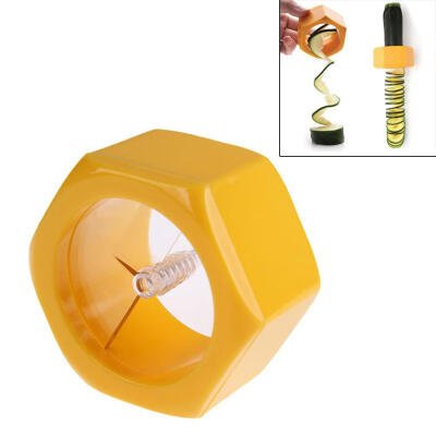 

Durable Spiral Cucumber Slicer Vegetable Fruit Salad Cutter Multicolor