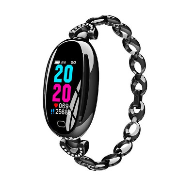 

E68 Smart Bracelet 096-Inch IPS Colorful Screen Female Smart Watch BT40 Heart Rate Blood Pressure Sleep Monitoring Alarm Clock