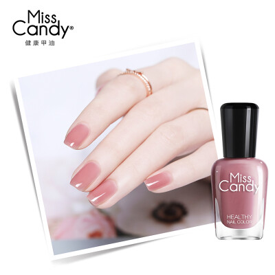 

Miss Candy Waterborne Peelable Nail Polish Healthy Manicure Semi-transparent Cherry NA010