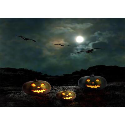 

Halloween Theme Photography Background Cloth Backdrop Photographic Props