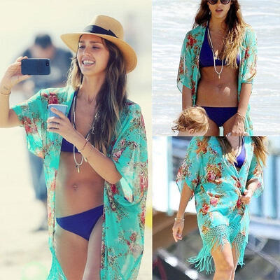 

NEW Summer Women Fashion Beach Cover Up Ladies Sexy Swimsuit Bathing Suit Caftan Kimono Beachwear Cover Ups