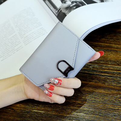 

Tailored Mini Womens Wallets Purses Short Female Coin Purse Credit Card Holder