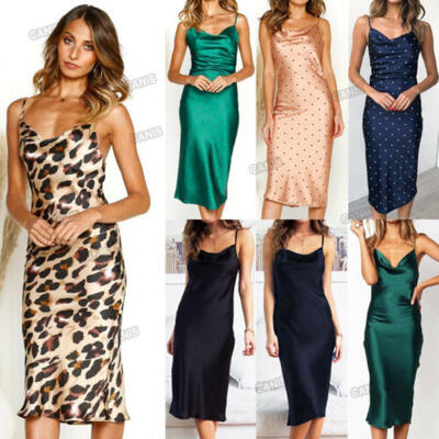 

Valentine Women Casual Bodycon Short Dress Spaghetti Strap Slip Dress Cami Dress