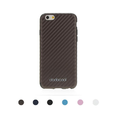 

dodocool Soft Textured PU Leather TPU Case Back Cover Skin Protective Shell for 47" Apple iPhone 6 Dark Blue