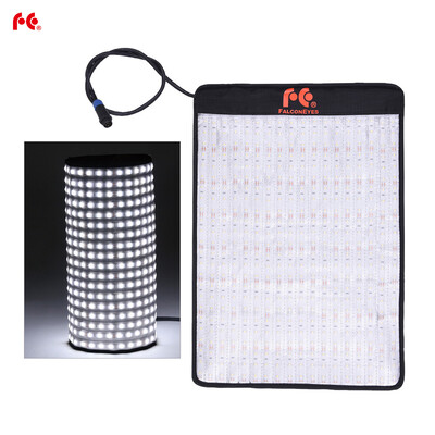 

FalconEyes RX-12T 34W 423pcs LED Beads Slim Fill-in Foldable Rollable Roll-up 5600K LED Camera Photography Light Lamp for Studio V