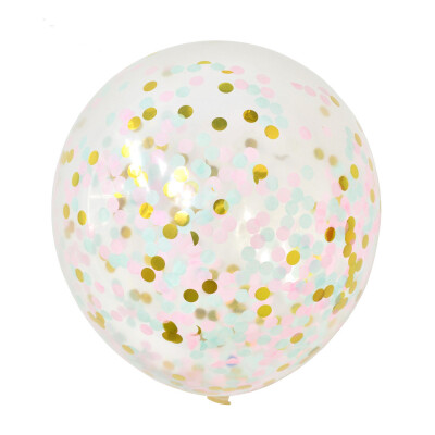 

12inch Latex Balloons And Colored Confetti Birthday Party Decorations Kids Adult Wedding Engagement Balloons