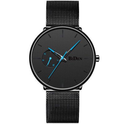 

BIDEN Biden new mens watch fashion business waterproof net with quartz watch mens watch