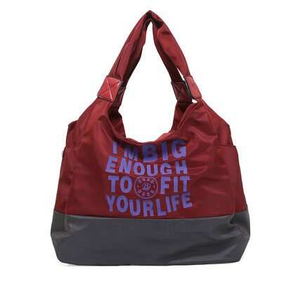 

Fashion ladies shoulder bag large dance bag yoga bag light Joker casual nylon Oxford cloth bag bag