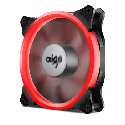 

Aigo Halo LED Ring Fan 140mm 14cm Case Fan Mod 4 Pin3 Pin for Computer Cases CPU Coolers&Radiators 140mm red