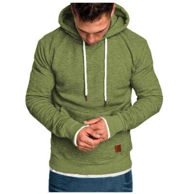 

Mens Slim Fit Hoodies Hoody Sweatshirt Long Sleeve Casual Jumper Top T-shirt