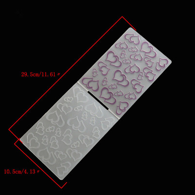 

DIY Plastic Embossing Folder Peony Flower Po Album Card Paper Cutting Dies Craft Decoration