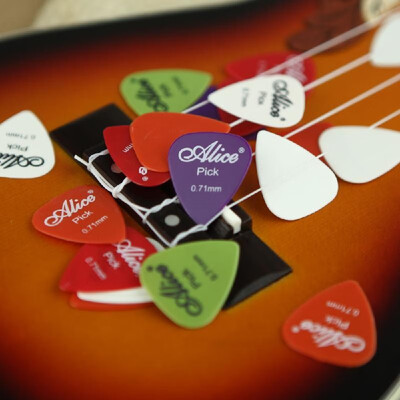 

Alice 20pcs 071mm Smooth Nylon Guitar Picks Plectrums