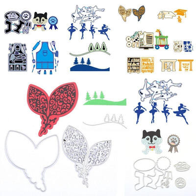 

DIY Metal Cutting Dies Stencil Scrapbook Cards Album Paper Embossing Craft Decor
