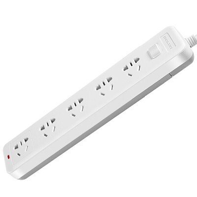 

Delixi DELIXI CD98J-LK5X18 new national standard socket plug power strip wiring board tow board plug-in board five five-hole total control full length 18 m