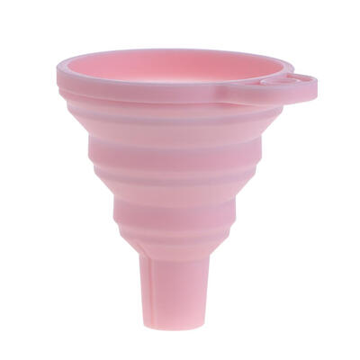 

Protable Mini Silicone Foldable Liquid Funnel Hopper Kitchen Tool Gadget