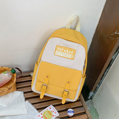 

Female schoolbag Korean version of high school Hyunya Harahara ulzzang junior high school students large capacity double shoulder