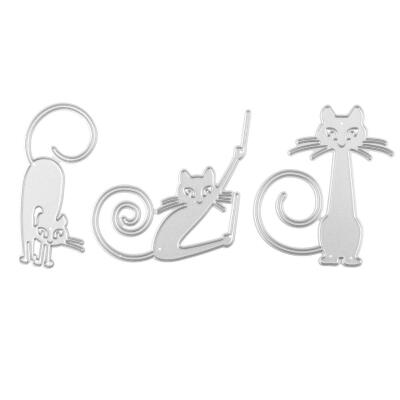 

1Set Cat Metal Cutting Dies Embossing Stencils for DIY ScrapbookingPhoto