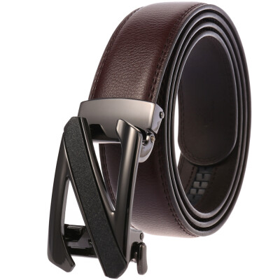 

Automatic buckle business mens belt casual belt leather belt leather LY36-22035-1