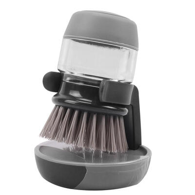 

Kitchen Cleaning Brush Utensils Dish Pot Home Wash Liquid Soap Dispenser