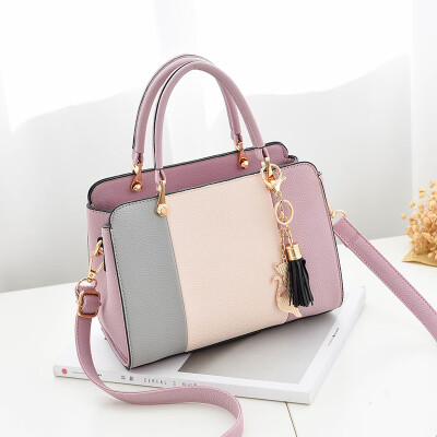 

Woman slanted bag Korean version 100 single shoulder bag simple small square bag lady fashion handbag