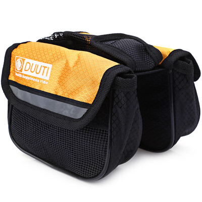 

DUUTI Bicycle Top Tube Saddle Bag Bike Frame Pannier Bag Rack Bicycle Accessories