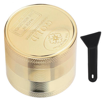 

Greensen 40mm 4 Layers Zinc Alloy Smoke Herbal Grinder Tobacco Crusher Hand Metal Cigarette Grinder