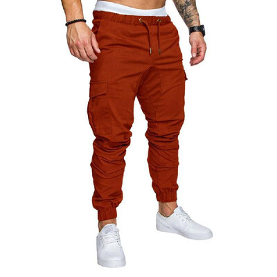 

Male Sport Joggers Hip Hop Jogging Fitness Pant Tethered Casual Pant Trousers Sweatpants