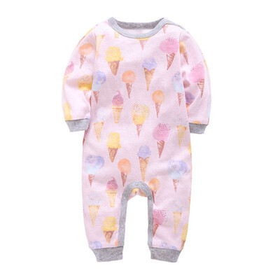 

Baby Boys Girls Romper Cute Long Sleeve Autumn Winter Cotton Romper Kid Newborn Jumpsuit Playsuit 2019 New Born Outfits Clothing
