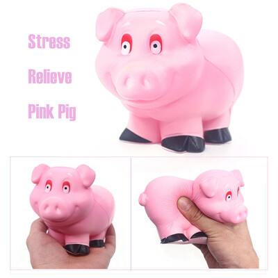

Gotoamei Simulation Cute Pink Pig Super Slow Rising Scented Relieve Stress Toy