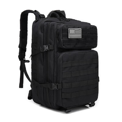 

45L Military Tactical Backpack Army Assault Pack Molle Bug Out Bag Outdoor Camping Climbing Hiking Hunting
