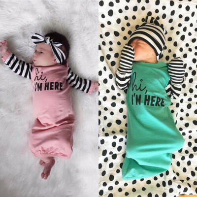 

Newborn Infant Baby Girl Outfits Sleep Clothes Sleepsacks Sleeping Bag Sleepwear
