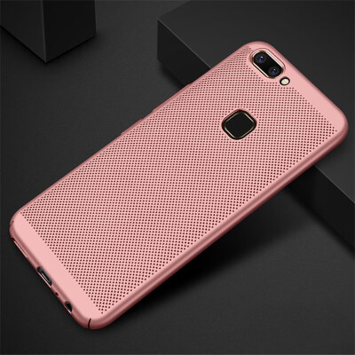 

Goowiiz Phone Case For Vivo X20X20 PlusX21X21 UDX21IV9Y85Y71 Full Protection Slim Hard PC Breathable Grid Back Cover